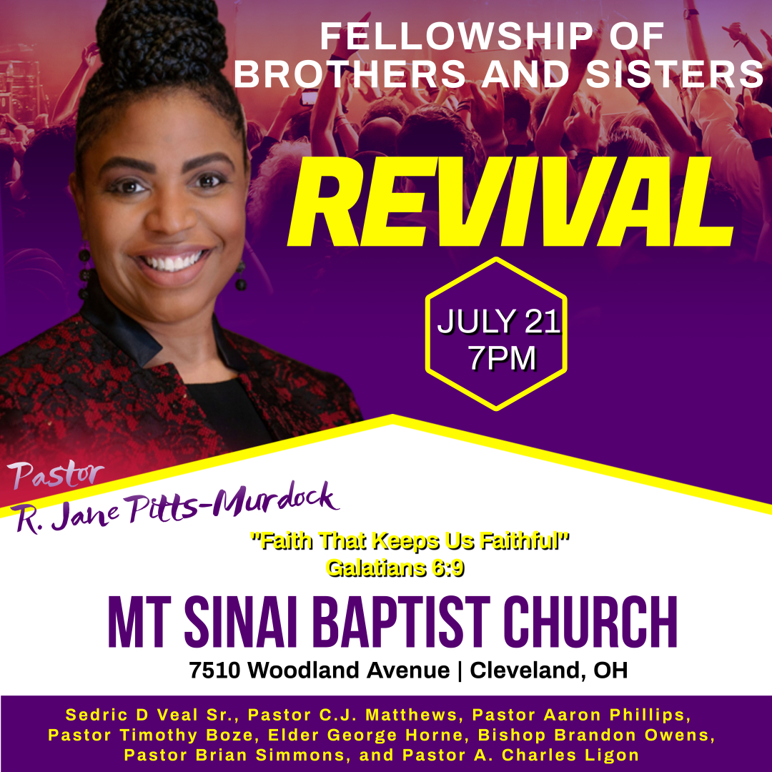 Fellowship of Brothers & Sisters Revival – Temple Baptist Church